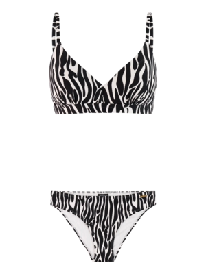 Bikini Protest Women PVRE Green Canvasoffwhite PRTErrori Wire Regular Fit