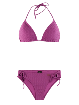Bikini Protest Women PRTExit Triangle Punch Pink Regular Fit