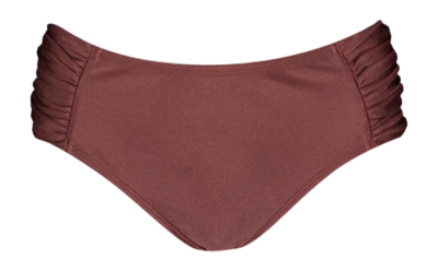 Bikinibroekje Barts Women Isla Mid Waist Briefs Maroon Regular Fit