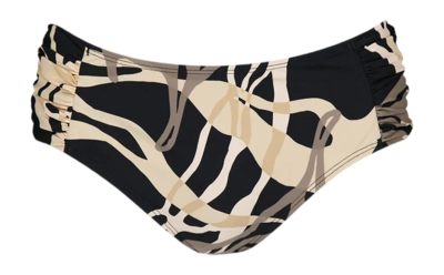 Bikinibroekje Barts Women Melyd Mid Waist Briefs Black Regular Fit
