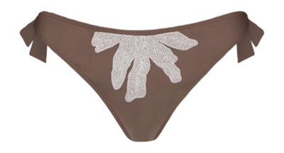Bikinibroekje Barts Women Zimbra Cheeky Bum Side Ties Coffee Regular Fit