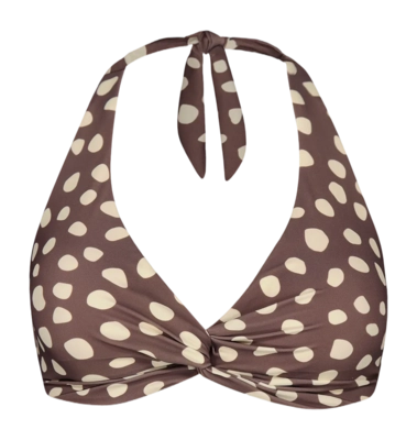 Bikinitop Barts Women Duana Cross Halter Coffee Regular Fit