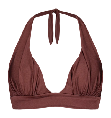 Bikinitop Barts Women Isla Triangle Halter Maroon