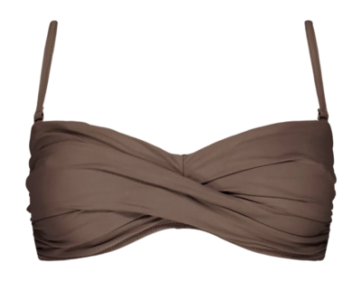 Bikinitop Barts Women Kelli Twisted Bandeau Coffee