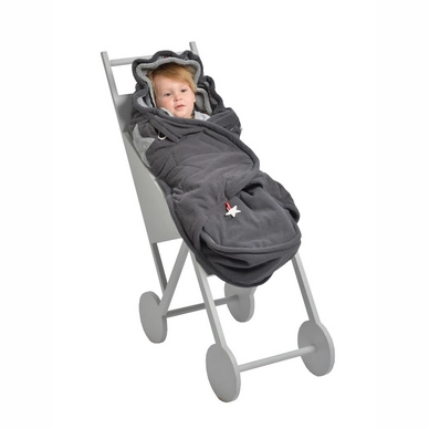 Voetenzak Lodger Fleece Stars Antraciet