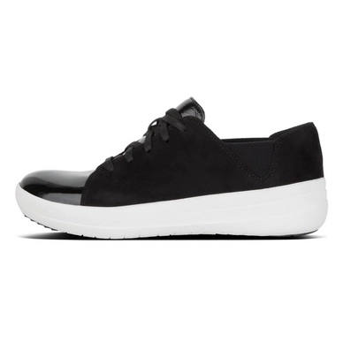 Sneaker FitFlop F-Sporty™ Lace-Up Suede Black Mix