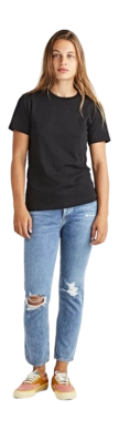 T-Shirt Tenue. Women Brook Tee Black