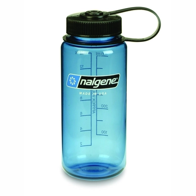 Water Bottle Nalgene Wide Mouth Loop Top 500 ml Blue