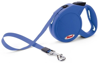 Riem Flexi Classic Compact Mini Blauw