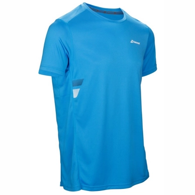 T-shirt de Tennis Babolat Core Flag Club Tee Men Drive Blue