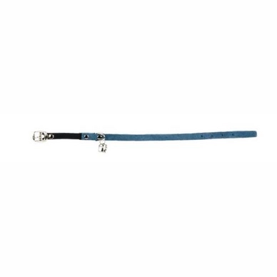 Halsbandje Beeztees Suède Licht Blauw