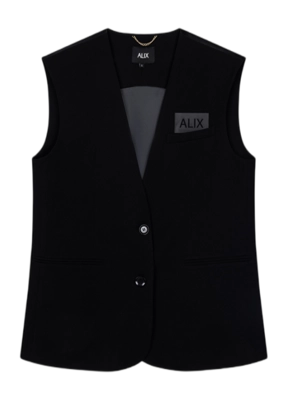 Blazer Alix The Label Women Oversized Waistcoat Black
