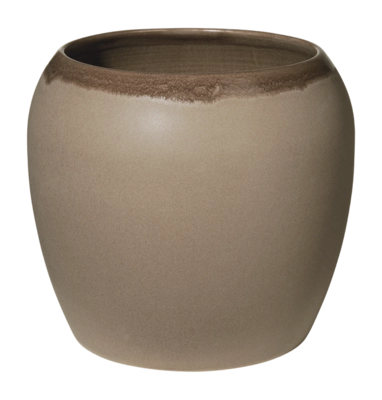 Bloempot ASA Selection Bruna Earth Brown 21,5 cm