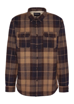 Blouse Barbour Men Willberry Regular Brushed Check Overshirt Autumn Dress