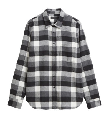 Blouse Elvine Men Rodrik Black Check