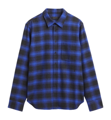 Blouse Elvine Men Rodrik Blue Check