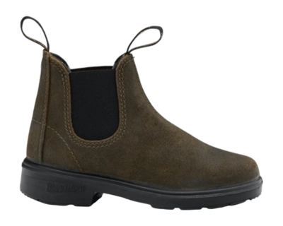 Blundstone Kids 2496 Suede Dark Olive