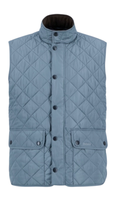 Bodywarmer Barbour Men New Lowerdale Quilted Gilet Bluestone