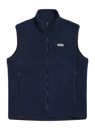 Bodywarmer Bergans Men Lunnan Pile Fleece Navy Blue Regular Fit