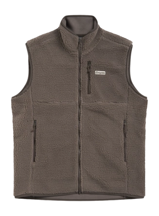 Bodywarmer Bergans Men Lunnan Pile Fleece Rock Taupe Regular Fit