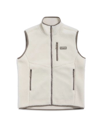 Bodywarmer Bergans Women Lunnan Pile Fleece Vanilla White Regular fit