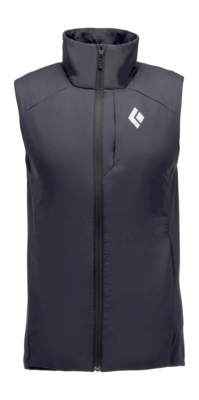 Bodywarmer Black Diamond Men First Light 1.0 Stretch Black Vest Regular Fit