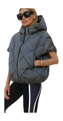 Bodywarmer Deblon Women Stevie Anthracite