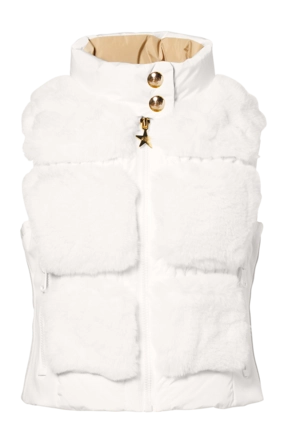 Bodywarmer Goldbergh Women Chic Faux Snow White Regular Fit