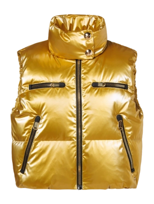 Bodywarmer Goldbergh Women Éclat Rich Gold
