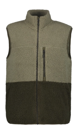 Bodywarmer Icepeak Men Mannington Light Green M Pile Vest Regular Fit