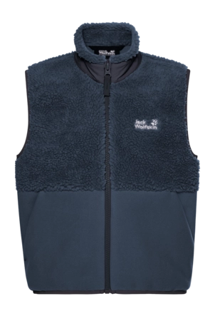 Bodywarmer Jack Wolfskin Kids Ice Curl Vest Midnight Sky