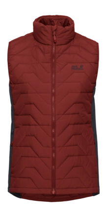 Bodywarmer Jack Wolfskin Women Flextrek Ins Vest Merlot Slim fit