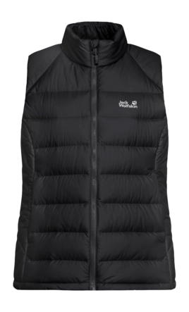 Bodywarmer Jack Wolfskin Women Wild Pass Down Vest RDS Black Regular Fit