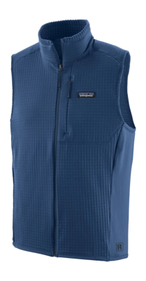 Bodywarmer Patagonia Men R1 Vest Clement Blue