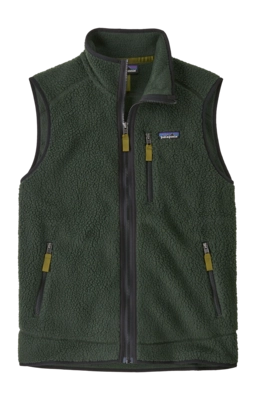 Bodywarmer Patagonia Men Retro Pile Vest Old Growth Green