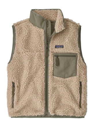 Bodywarmer Patagonia Women Classic Retro-X Vest Dark Natural w/River Rock Green Relaxed Fit