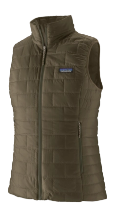 Bodywarmer Patagonia Women Nano Puff Vest Basin Green Regular Fit