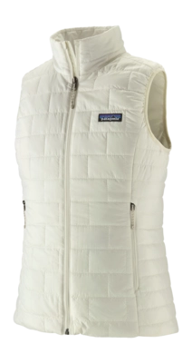 Bodywarmer Patagonia Women Nano Puff Vest Birch White