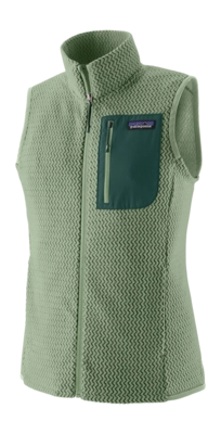 Bodywarmer Patagonia Women R1 Air Vest Ellwood Green