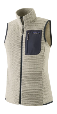 Bodywarmer Patagonia Women R1 Air Vest Wool White