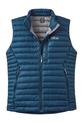 Bodywarmer Rab Men Microlight Vest Tempest Blue