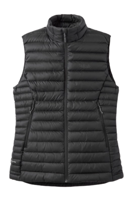 Bodywarmer Rab Women Microlight Vest Black