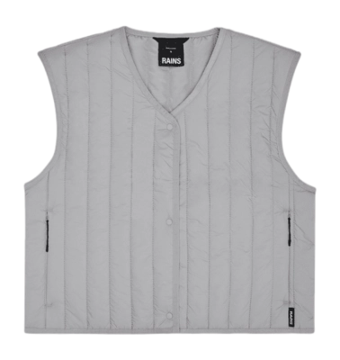 Weste RAINS Banja Short Liner Vest Damen Nimbus