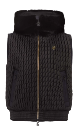 Bodywarmer Toni Sailer Women Flora Black PU membraan