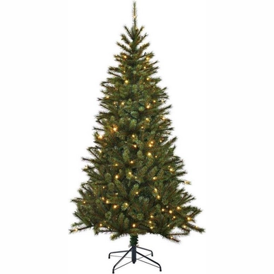 Künstlicher Weihnachtsbaum Black Box Trees Macallan Green 185 cm LED-Beleuchtung