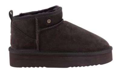 Boots Warmbat Women Durack Suede Plateau Choco