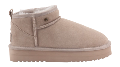 Boots Warmbat Women Durack Suede Plateau Taupe