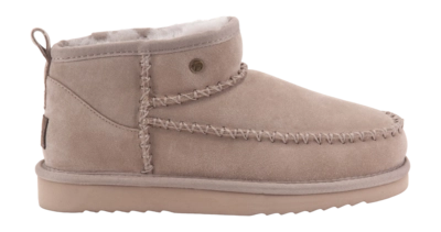 Boots Warmbat Women Durack Suede Stitch Taupe