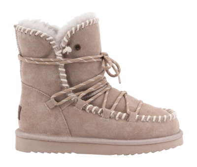 Boots Warmbat Women Waturra Suede Lace Taupe