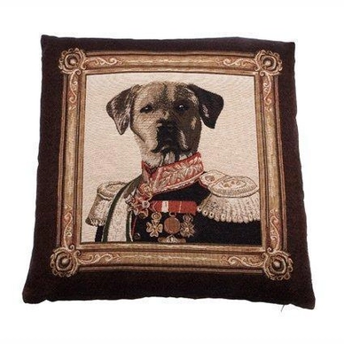 Sierkussen In The Mood Napoleon Border Terrier (45 x 45 cm)